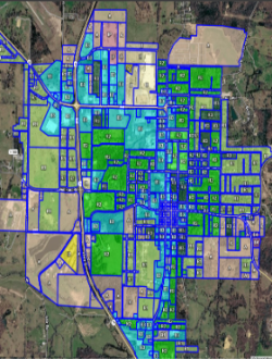 City of Ava zoning map preview from avamissouri.org
